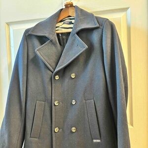 Saint James St Hilaire Peacoat. Barely worn, no flaws. Size 36L - 42S